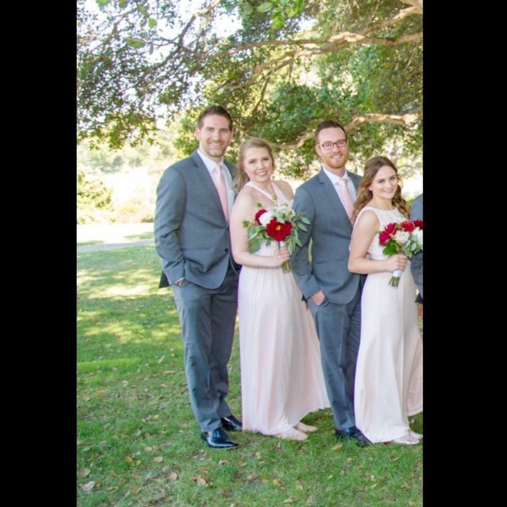 Long Mesh Style-Your-Way Petal Bridesmaid Dress